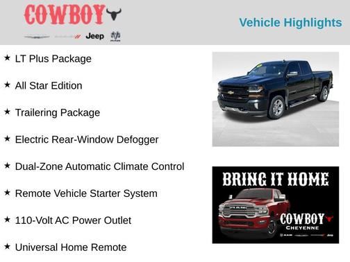 2018 Chevrolet Silverado 1500 2LT