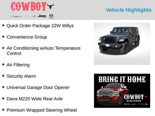 2026 Jeep Wrangler Willys