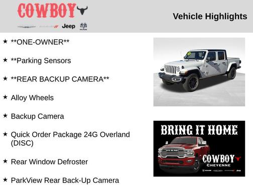 2023 Jeep Gladiator Overland