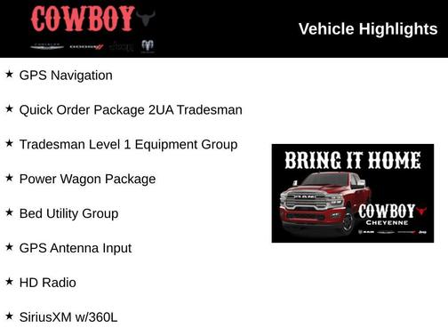 2026 RAM 2500 Tradesman Crew Cab 4x4 6'4' Box