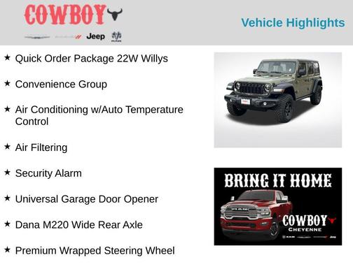 2026 Jeep Wrangler Willys