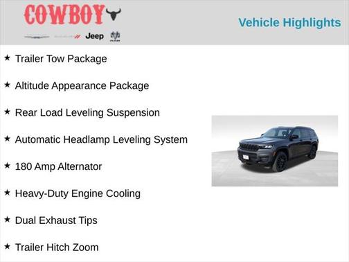 2025 Jeep Grand Cherokee L Altitude