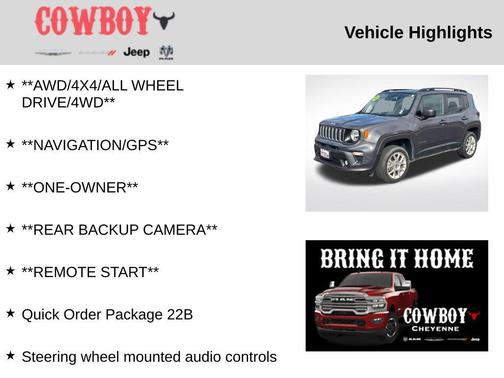 2022 Jeep Renegade Latitude