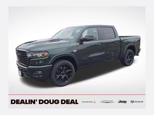 Serrano Green Metallic 2026 RAM 1500 Laramie