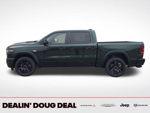 Serrano Green Metallic 2026 RAM 1500 Laramie
