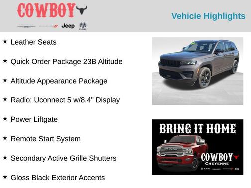 2023 Jeep Grand Cherokee Altitude
