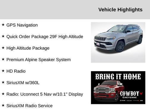 2023 Jeep Compass High Altitude