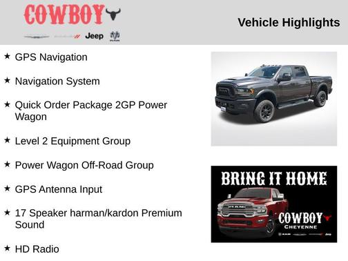 Granite Crystal Metallic Clearcoat 2023 RAM 2500 Power Wagon