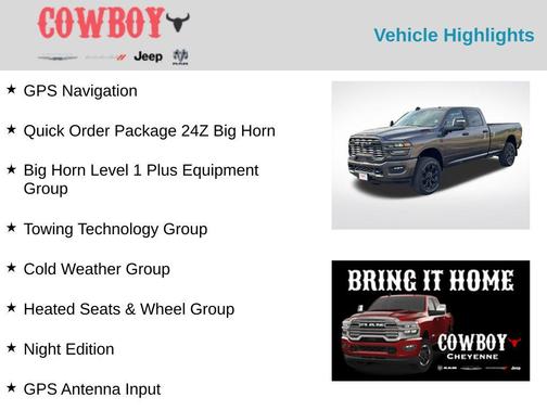 2026 RAM 2500 Big Horn Crew Cab 4x4 8' Box