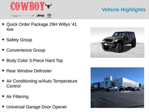 2025 Jeep Wrangler 4xe Willys