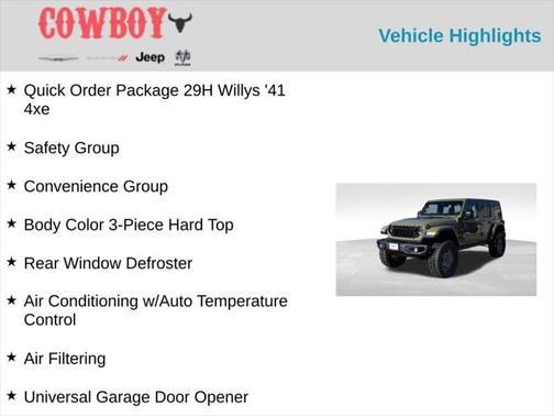 2025 Jeep Wrangler 4xe Willys