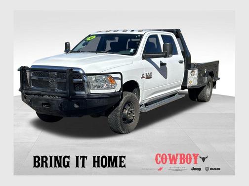 2018 RAM 3500 Tradesman Crew Cab 4x4 8' Box