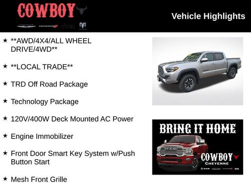 Celestial Silver Metallic 2023 Toyota Tacoma TRD Sport