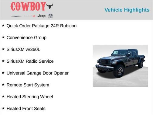 2025 Jeep Gladiator Rubicon
