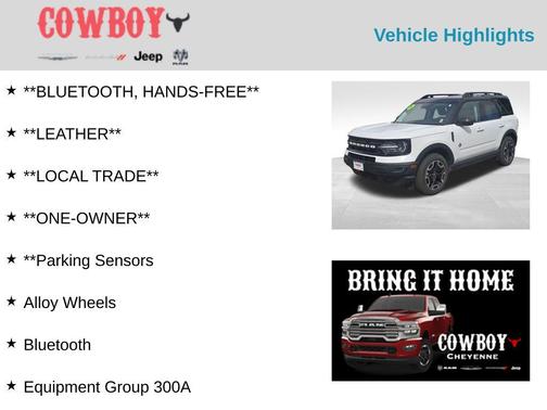2024 Ford Bronco Sport Outer Banks