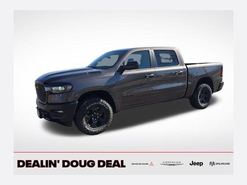 Granite Crystal Metallic Clearcoat 2026 RAM 1500 Warlock Crew Cab 4x4 5'7' Box