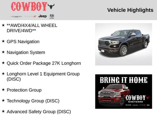 2021 RAM 1500 Longhorn