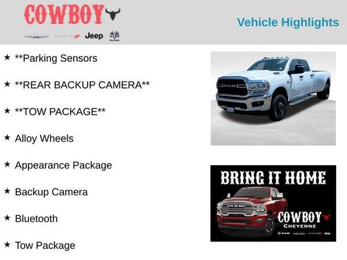 2024 RAM 3500 Big Horn Crew Cab 4x4 8' Box