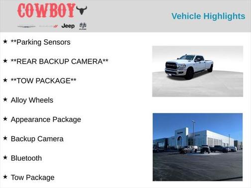 2024 RAM 3500 Big Horn Crew Cab 4x4 8' Box