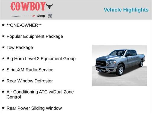 2021 RAM 1500 Big Horn/Lone Star