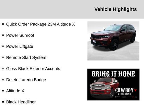 2025 Jeep Grand Cherokee Altitude