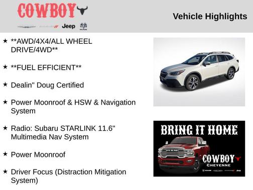 2020 Subaru Outback Limited