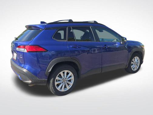 Blue 2022 Toyota Corolla Cross LE