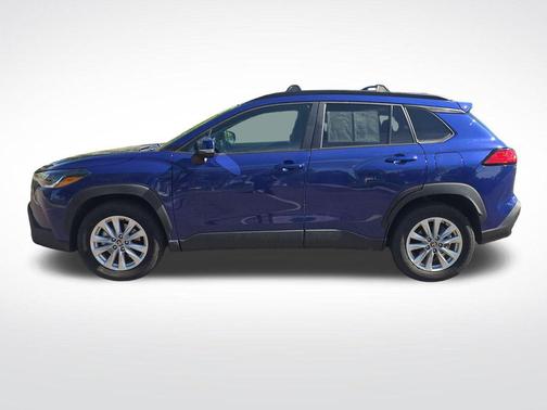Blue 2022 Toyota Corolla Cross LE
