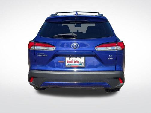 Blue 2022 Toyota Corolla Cross LE