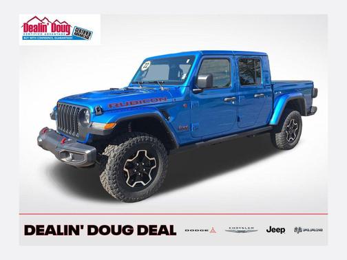 Hydro Blue Pearlcoat 2022 Jeep Gladiator Rubicon