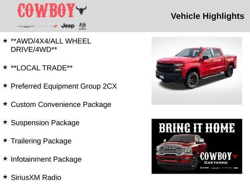 2020 Chevrolet Silverado 1500 Custom Trail Boss