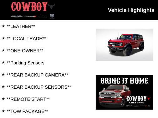 2024 Ford Bronco Wildtrak