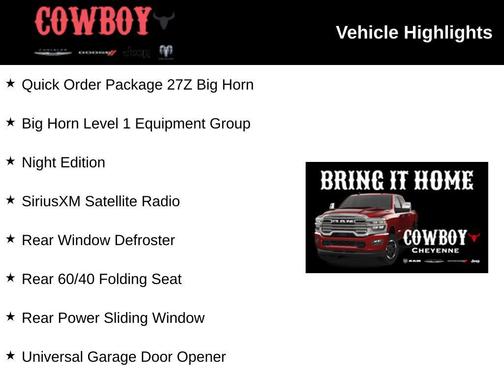 2026 RAM 1500 Big Horn/Lone Star