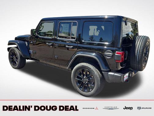 Black Clearcoat 2025 Jeep Wrangler 4xe Sahara