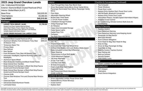 2023 Jeep Grand Cherokee Laredo