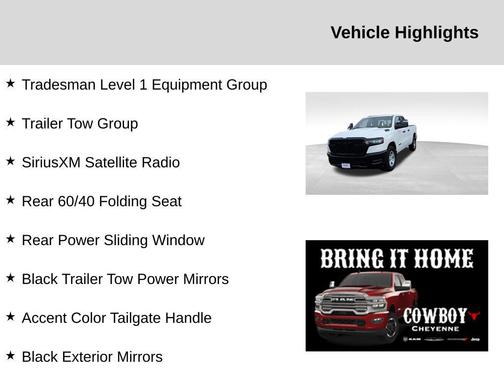 2025 RAM 1500 Tradesman