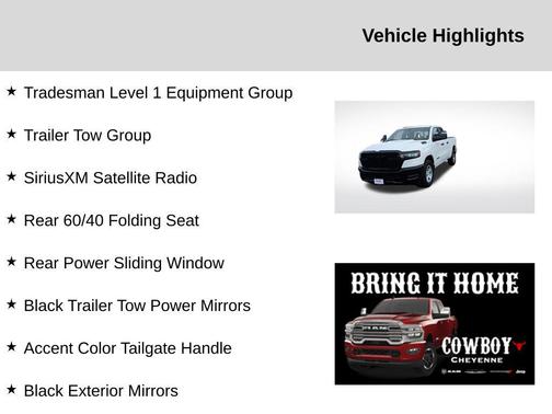 2025 RAM 1500 Tradesman