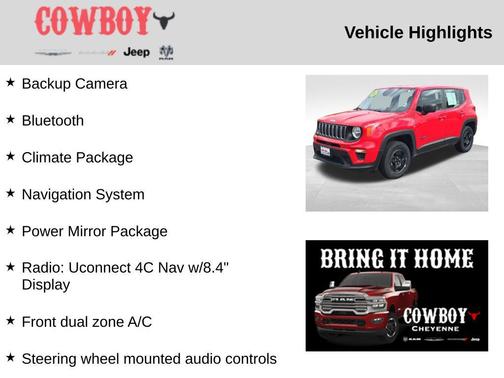 2022 Jeep Renegade Sport