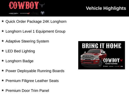 2026 RAM 3500 Longhorn