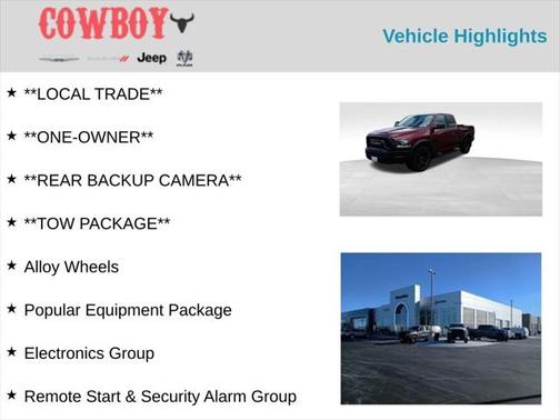 2021 RAM 1500 Classic Warlock Quad Cab 4x4 6'4' Box