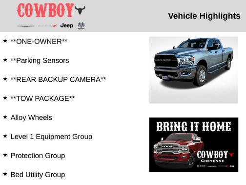 2024 RAM 2500 Big Horn Crew Cab 4x4 6'4' Box