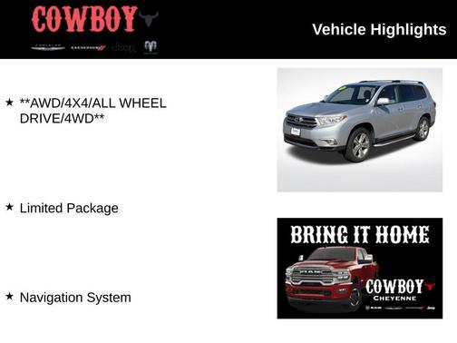 2013 Toyota Highlander Limited