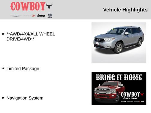 2013 Toyota Highlander Limited