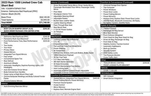 2023 RAM 1500 Limited