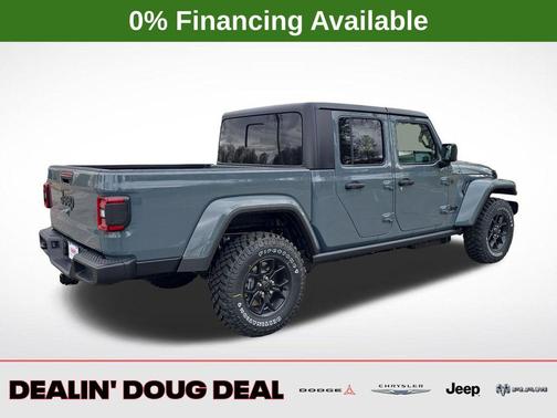 Anvil Clearcoat 2026 Jeep Gladiator Willys 4x4