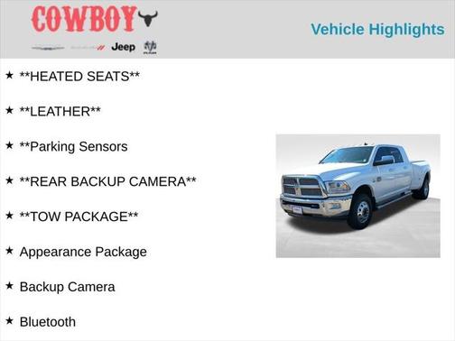 2014 RAM 3500 Longhorn
