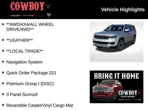 2022 Jeep Wagoneer Series II 4x4