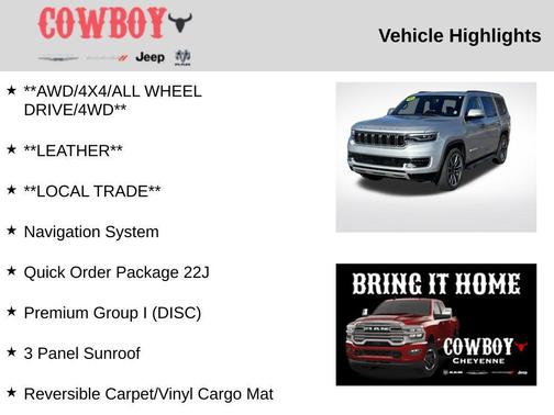 2022 Jeep Wagoneer Series II 4x4