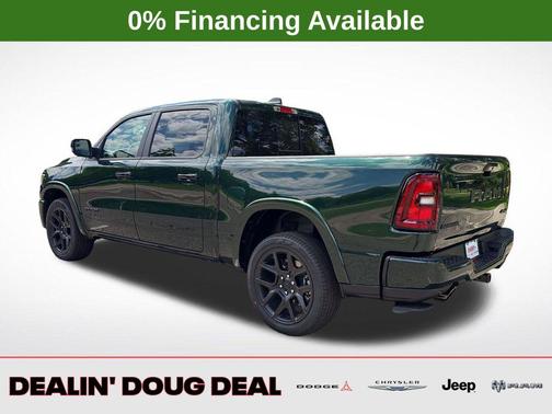 Serrano Green Metallic 2026 RAM 1500 Laramie