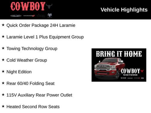 2026 RAM 2500 Laramie Mega Cab 4x4 6'4' Box